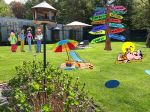 Palmen, Strand und Sonnenbrand